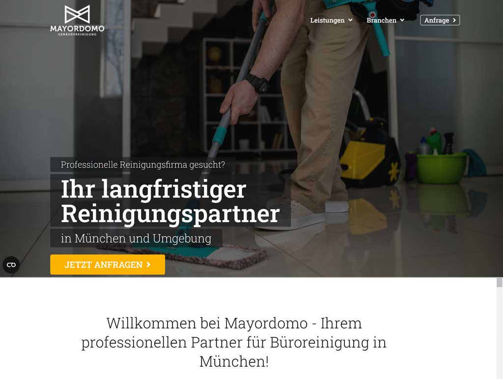 Mayordomo-Website